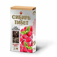 "Сибирь-Тибет" с малиной и мятой, плитка 96г