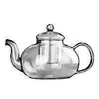 Чайник из жаропрочного стекла "Смородина" с заварочной колбой (1500 мл)