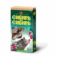 Сибирский пуэр "Сибирь-Сибирь", плитка 96 г